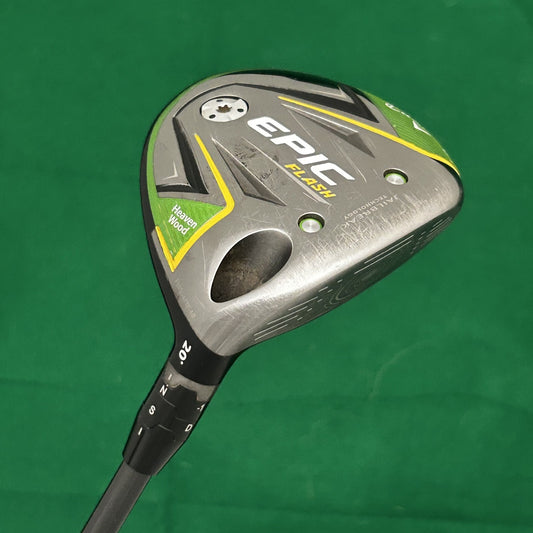Callaway Epic Flash Heavenwood Project X EvenFlow Riptide 60 Stiff Flex +HC