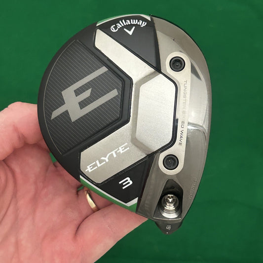 Callaway Elyte 3 Wood (15*) - Club Head & Cover Only