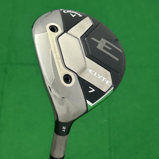 Callaway Elyte Left Hand 7 Wood Project X Denali Charcoal 70 Stiff Flex (Elite)