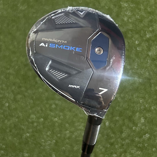 NEW Callaway AI Smoke Max 7 Wood Tensei 1K Black 75 Stiff Flex Shaft +HC