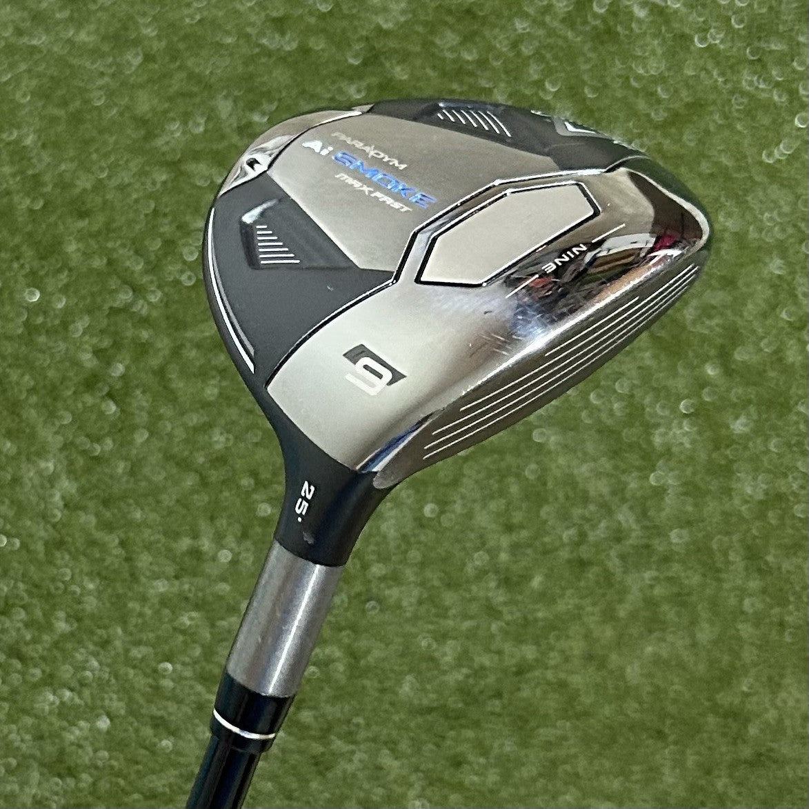 Callaway AI Smoke Max Fast 9 Wood Mitsubishi Tensei Blue/Silver Senior Flex +HC