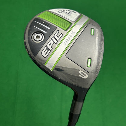 Callaway Epic Max Fairway 9 Wood Project X Cypher 40 Senior +HC