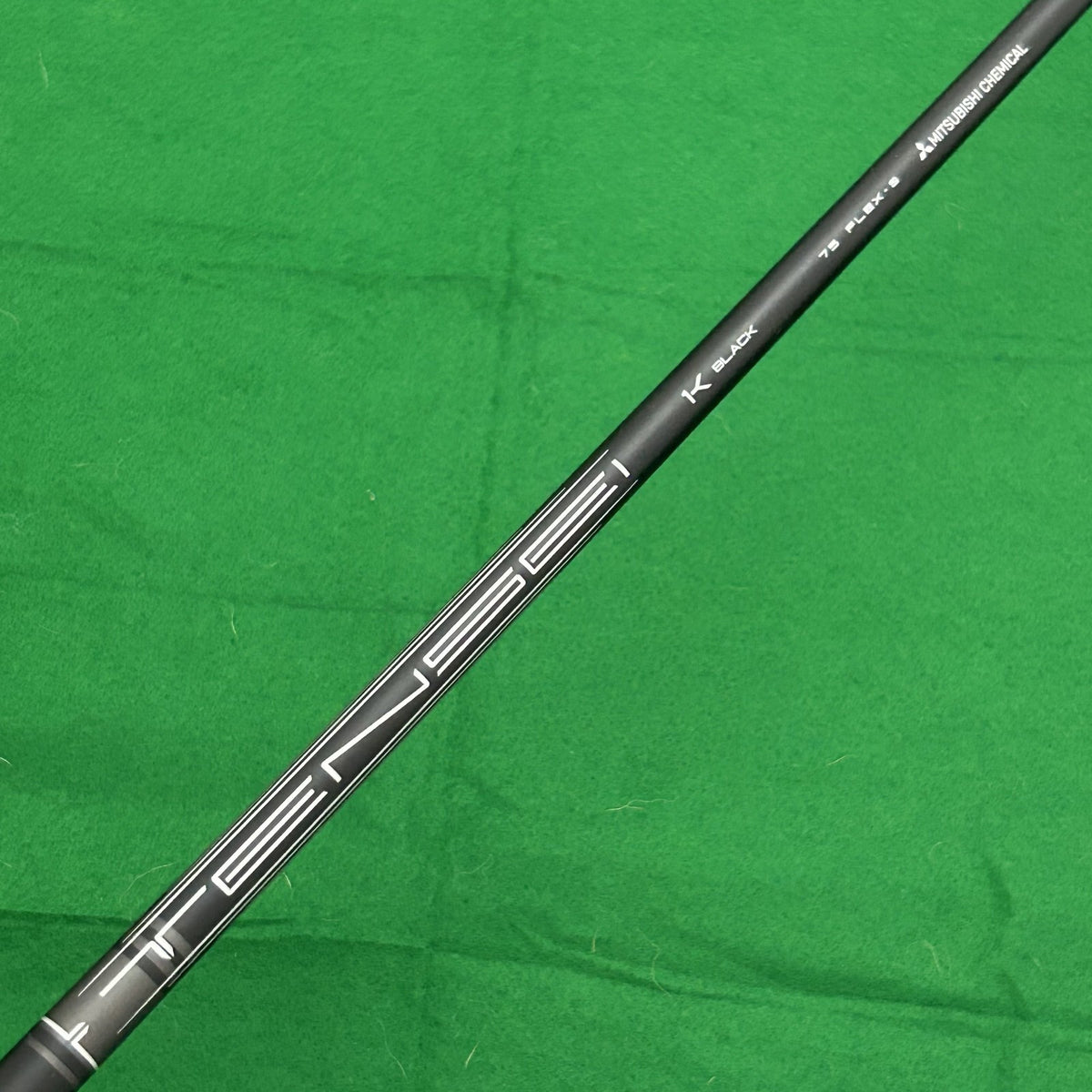 Mitsubishi Tensei 1K Black 75 Stiff 3 Wood Shaft Callaway Adapter — 42-1/8"