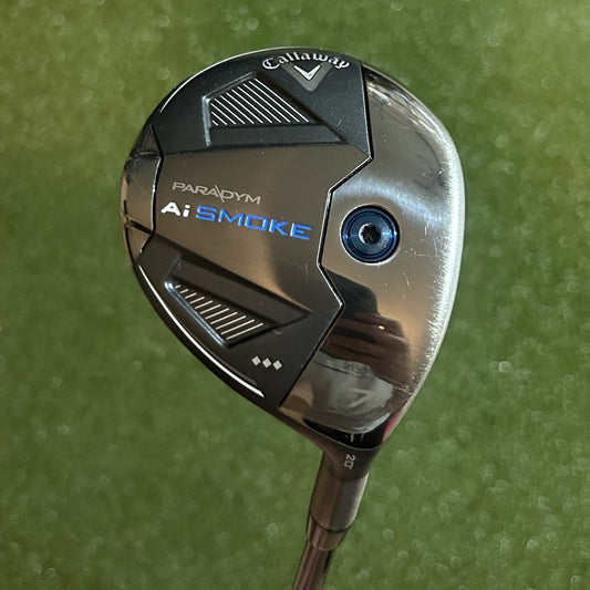 Callaway AI Smoke Triple Diamond 7 Wood HZRDUS Smoke Red -1/2” Regular Flex +HC - Layla’s Clubhouse