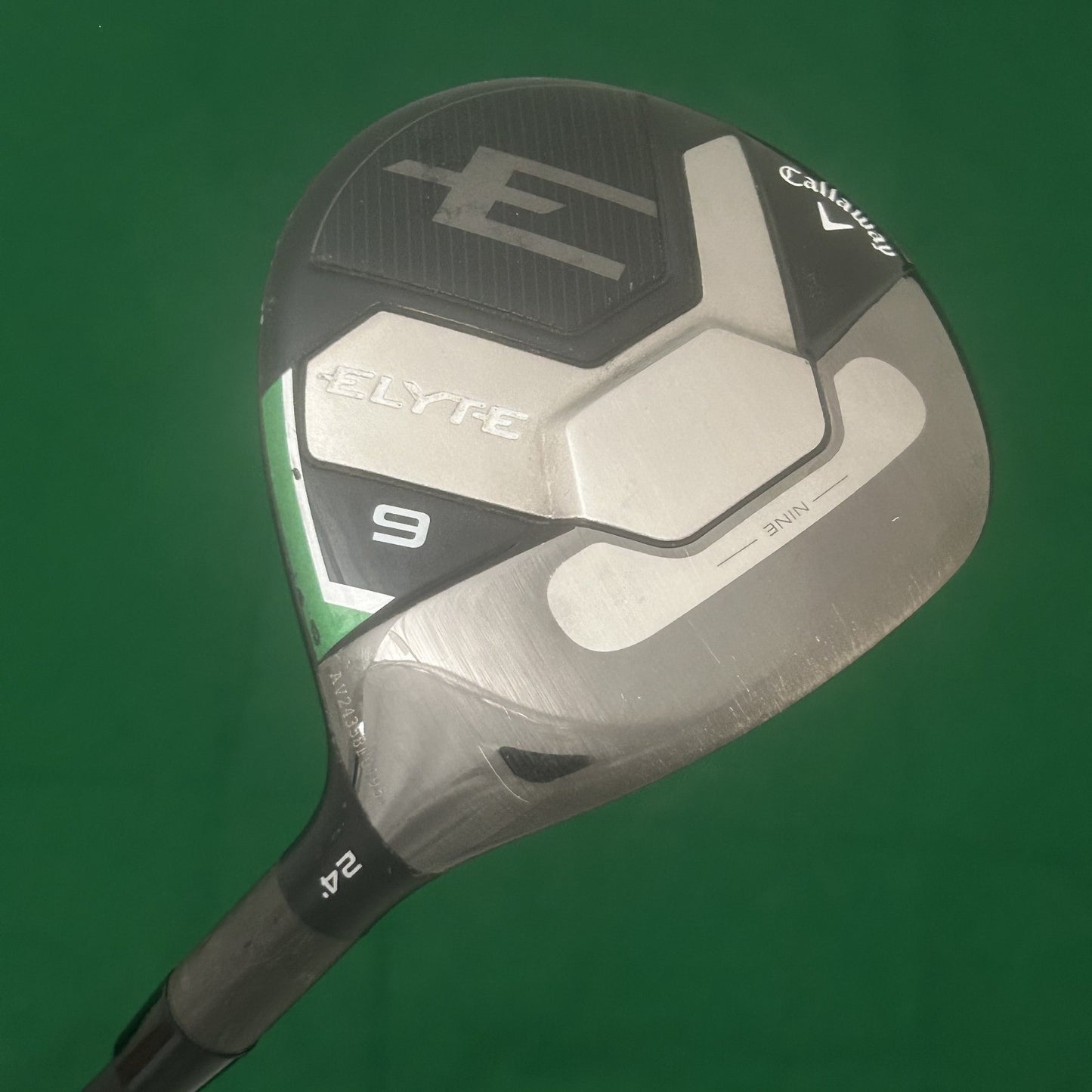 Callaway Elyte 9 Wood Mitsubishi Vanquish PL 40 Senior Flex Shaft +HC