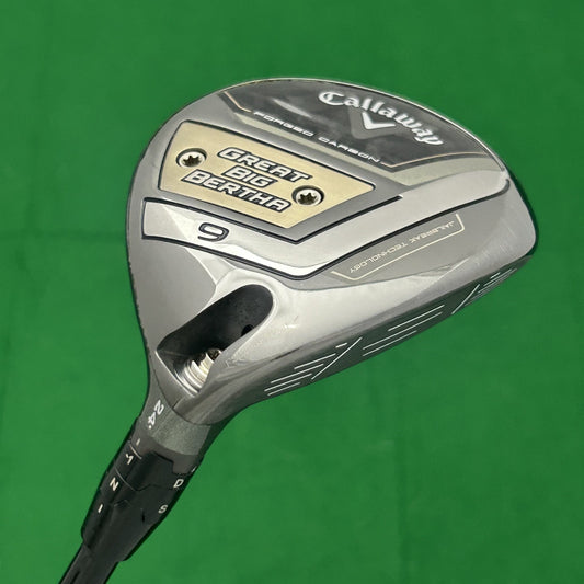 Callaway 2023 Great Big Bertha 9 Wood Fujikura ATMOS Red 5 Regular Flex +HC