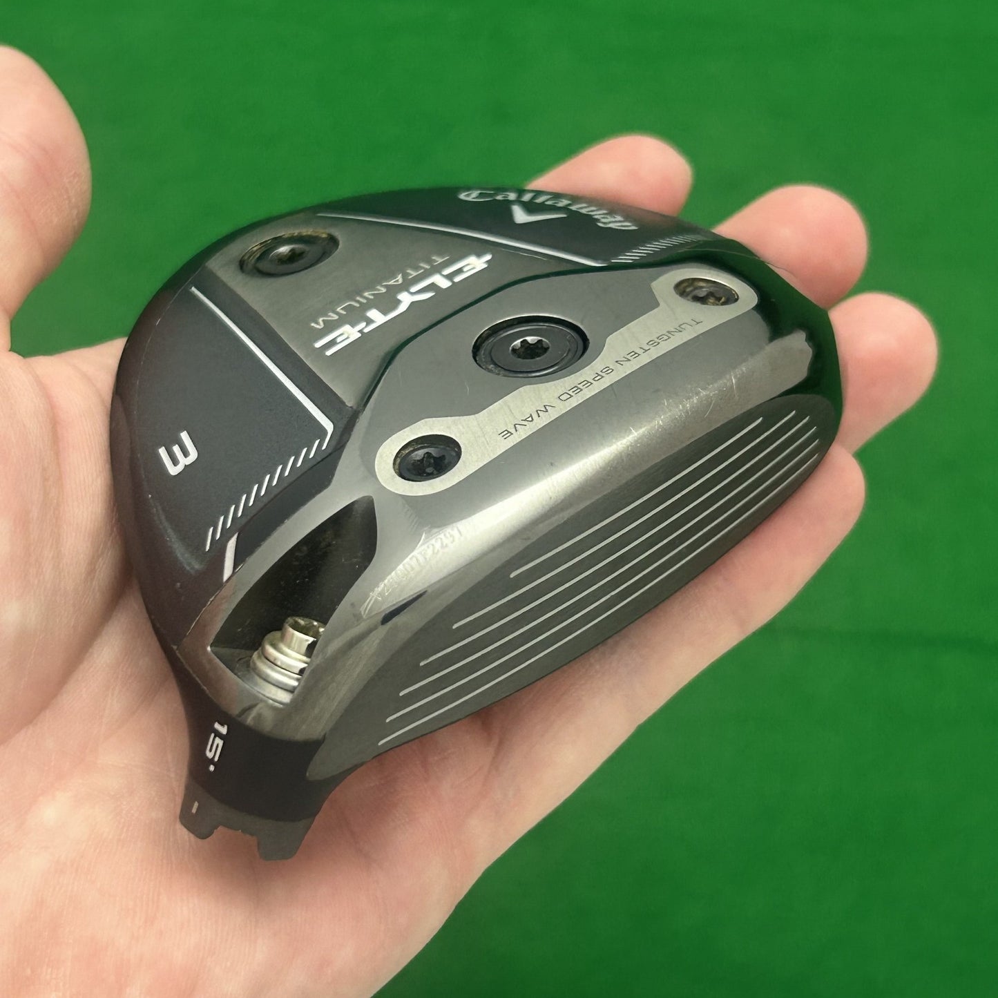 Callaway Elyte Titanium Fairway 3 Wood (15*) Club Head Only +HC (Elite)