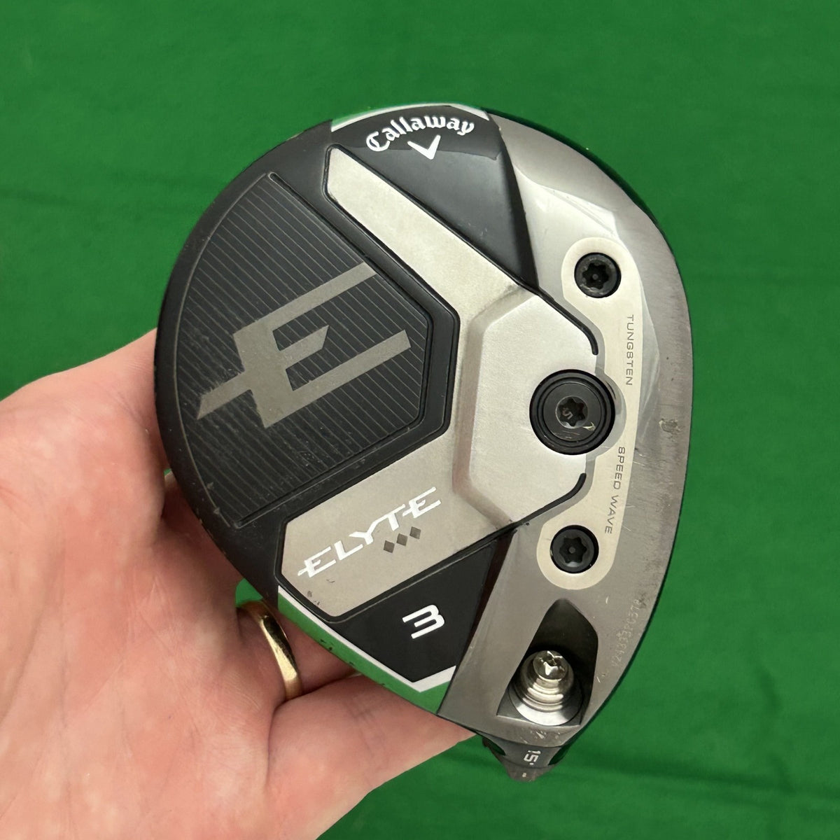 Callaway Elyte Triple Diamond Fairway 3 Wood (15*) Club Head Only +HC (Elite)
