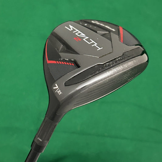 TaylorMade Stealth 2 Fairway 7 Wood Kai'li Dark Waves Red 60 Regular Flex