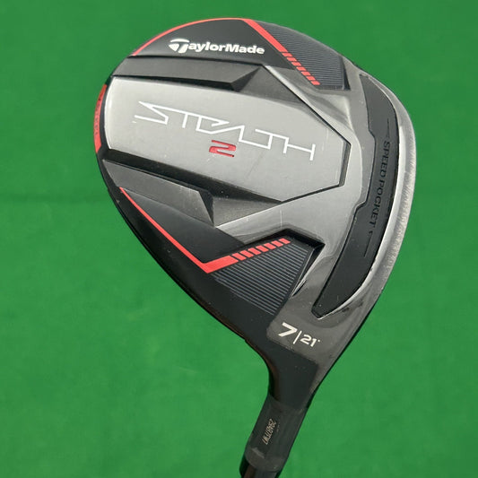 TaylorMade Stealth 2 Fairway 7 Wood Fujikura Ventus TR Red 5 Regular Flex Shaft