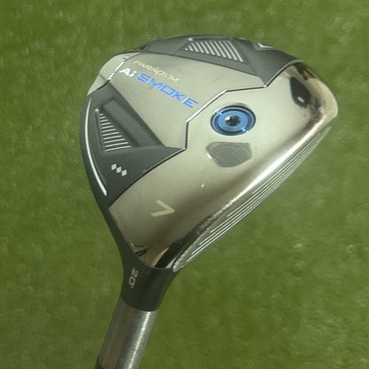 Callaway AI Smoke Triple Diamond 7 Wood Tensei AV Blue 65 Regular Flex +HC