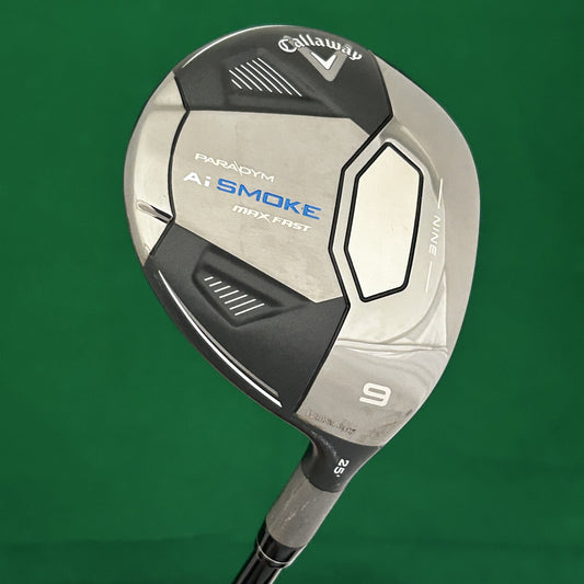 Callaway AI Smoke Max Fast 9 Wood Mitsubishi Tensei Blue/Silver Senior Flex +HC