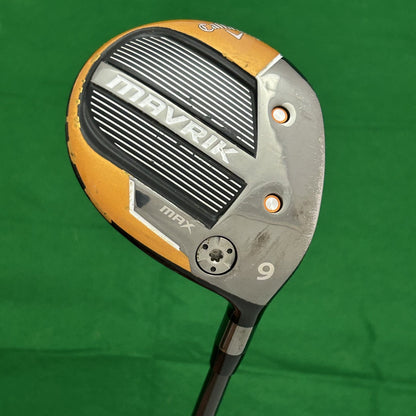 Callaway Mavrik Max Fairway 9 Wood Project X EvenFlow Riptide 60 Regular +HC