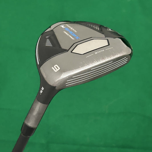Callaway AI Smoke Max Fast 9 Wood Project X Cypher Black 50 Senior Flex +HC