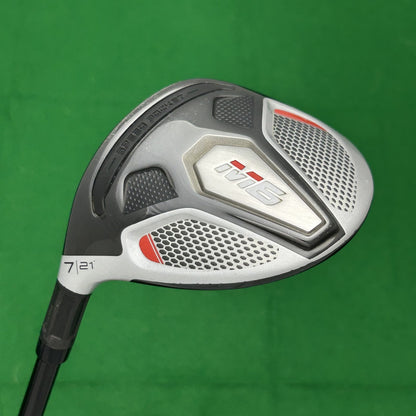 TaylorMade M6 Left Handed Fairway 7 Wood Fujikura ATMOS Red 5 Regular Flex