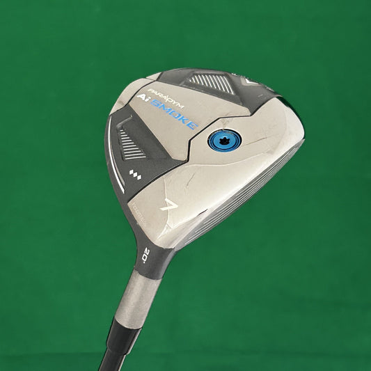Callaway AI Smoke Triple Diamond 7 Wood HZRDUS Smoke Black 70 Stiff Flex +HC