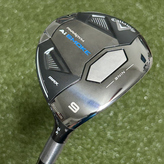 Callaway AI Smoke Max 9 Wood RCH 55 Senior Flex Shaft +HC