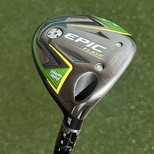 Callaway Epic Flash Heavenwood Project X Evenflow Green 45 Senior Flex +HC