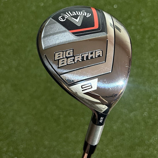 MINT Callaway 2023 Big Bertha 9 Wood Callaway RCH 45 Senior Flex Shaft +HC