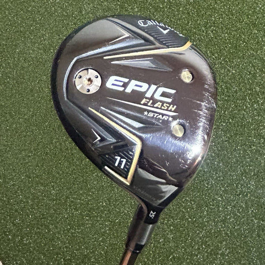 Callaway Epic Flash Star 11 Wood UST ATTAS Speed 40 Regular Flex Shaft +HC