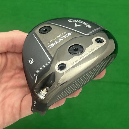 Callaway Elyte Titanium Fairway 3 Wood (15*) Club Head Only +HC (Elite)