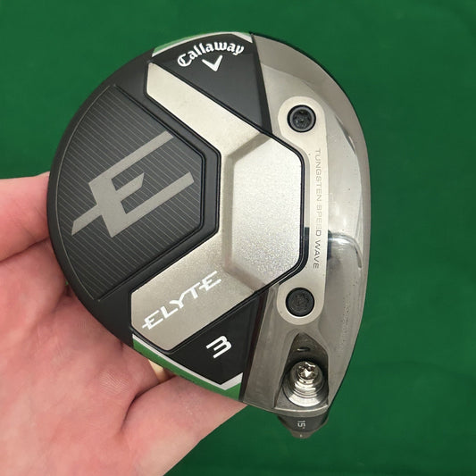 Callaway Elyte 3 Wood (15*) - Club Head & Cover Only