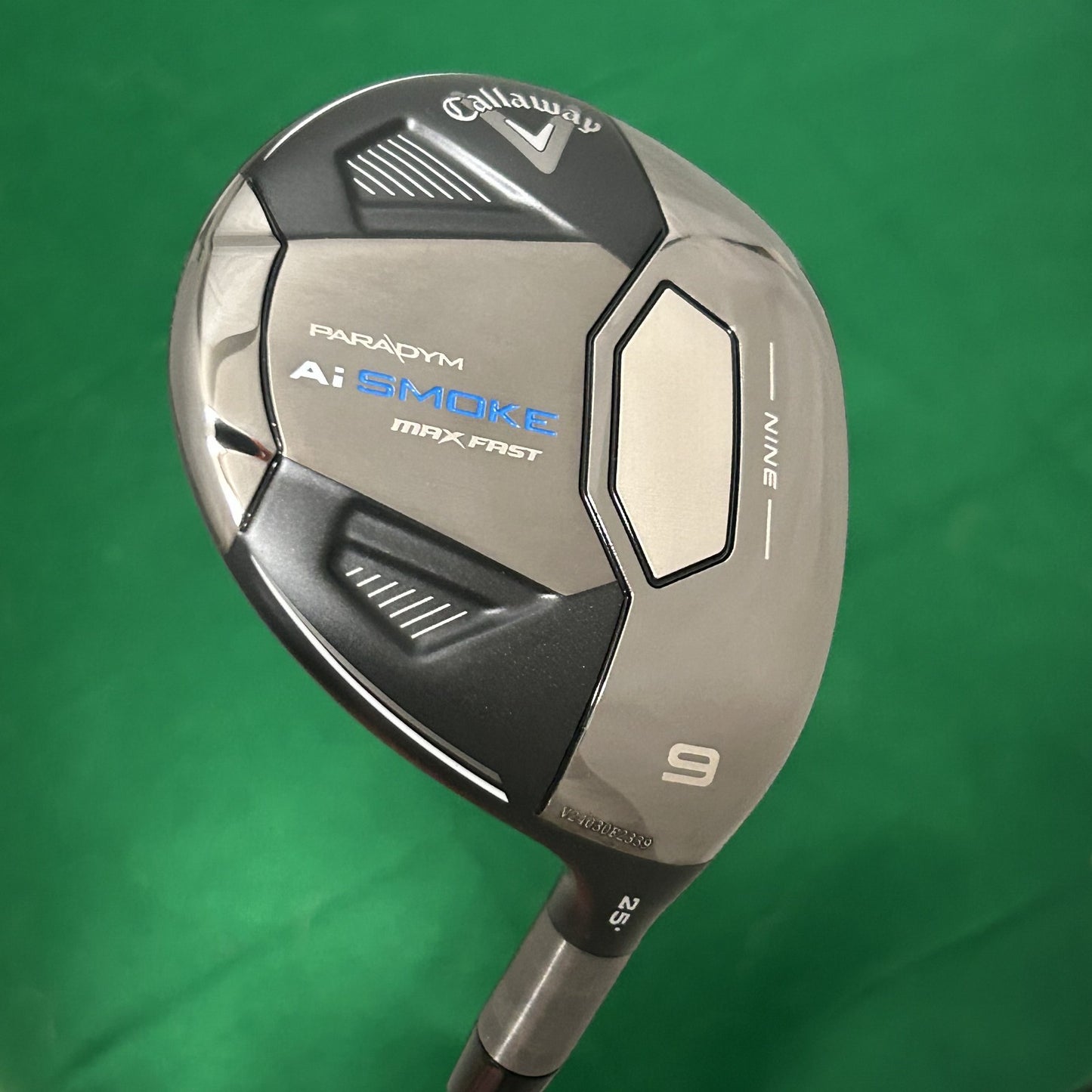 Callaway AI Smoke Max Fast 9 Wood Mitsubishi Tensei Blue/Silver Senior Flex +HC