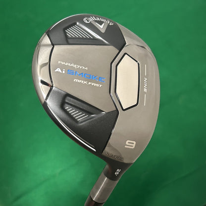 Callaway AI Smoke Max Fast 9 Wood Mitsubishi Tensei Blue/Silver Senior Flex +HC