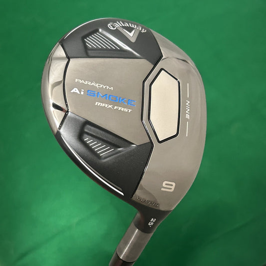Callaway AI Smoke Max Fast 9 Wood Mitsubishi Tensei Blue/Silver Senior Flex +HC
