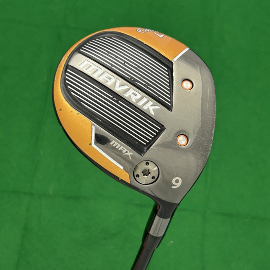Callaway Mavrik Max 9 Wood UST Helium Black 5 Senior Flex Shaft +HC