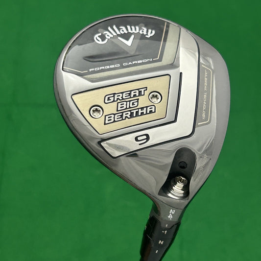 Callaway 2023 Great Big Bertha 9 Wood Fujikura ATMOS Red 5 Regular Flex +HC