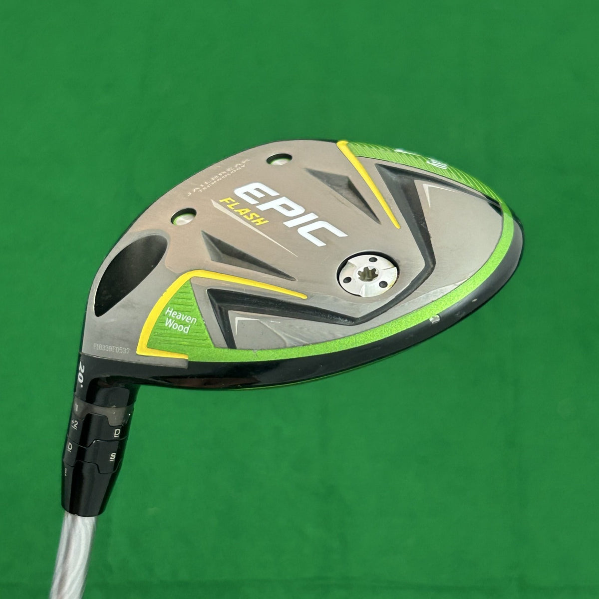 Callaway Epic Flash Heavenwood EvenFlow Green 45 Senior Left-Handed +HC