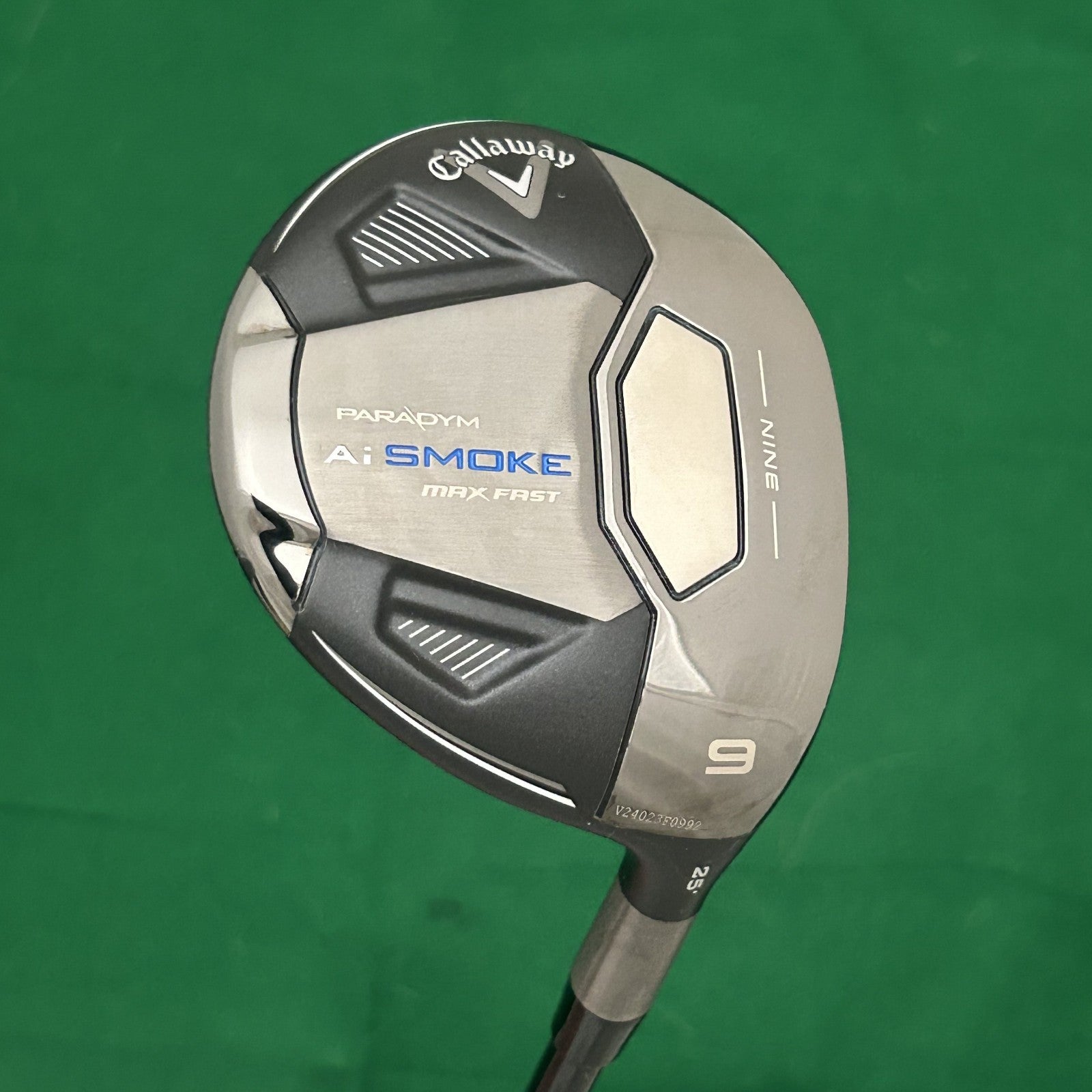 Callaway AI Smoke Max Fast 9 Wood Mitsubishi Tensei Blue/Silver Senior Flex