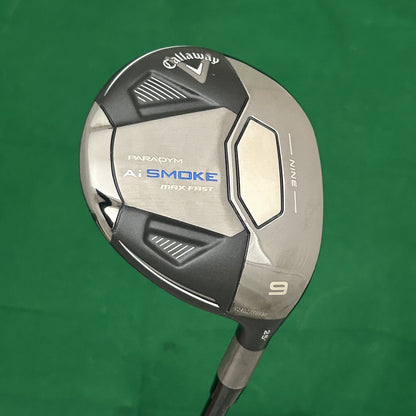 Callaway AI Smoke Max Fast 9 Wood Mitsubishi Tensei Blue/Silver Senior Flex