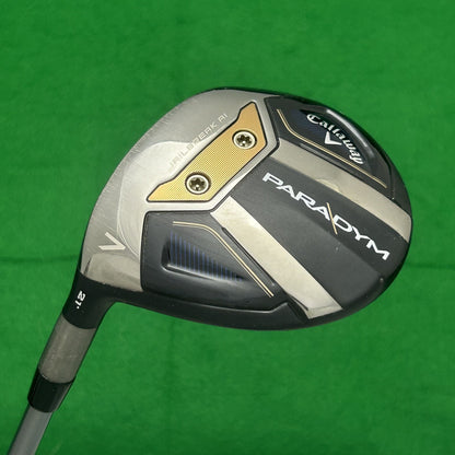Left Hand Callaway Paradym 7 Wood Project X HZRDUS Silver 60 Regular Flex +HC