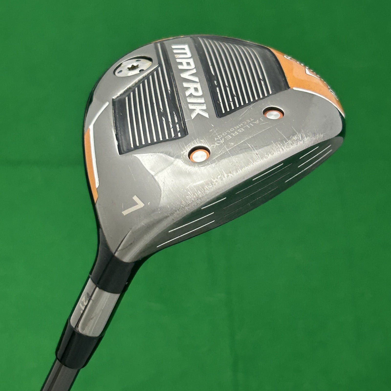Callaway Mavrik 7 Wood Project X EvenFlow Riptide 50 Regular Flex Shaft +HC