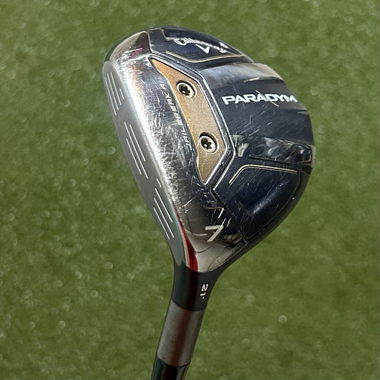 Callaway Paradym LH 7 Wood Project X HZRDUS Silver 60 Stiff Flex Shaft +HC