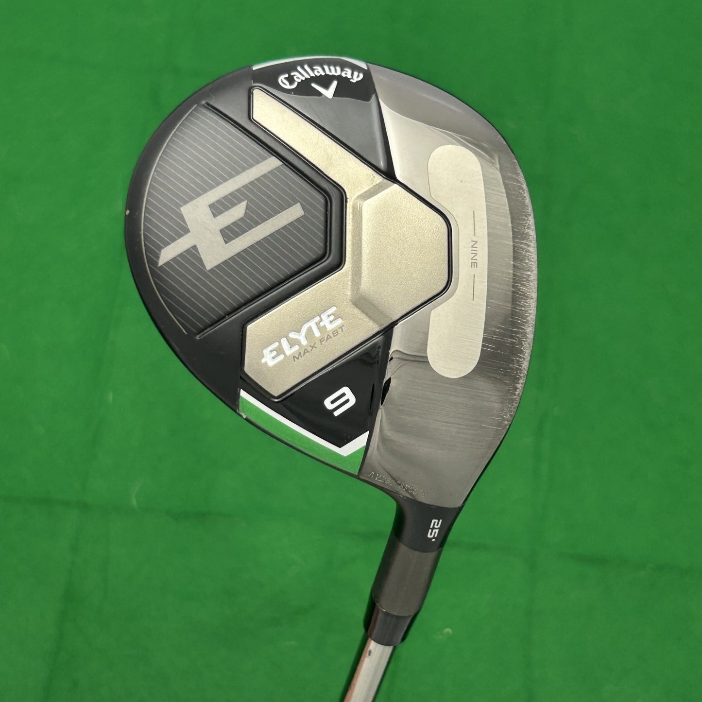 Callaway Elyte Max Fast 9 Wood Callaway 2023 RCH 75 Stiff Flex Shaft +HC