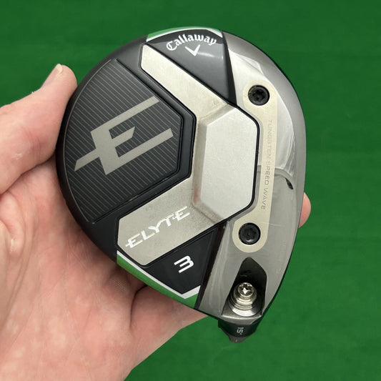 Callaway Elyte 3 Wood (15*) - Club Head & Cover Only (Elite)
