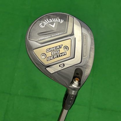 Callaway 2023 Great Big Bertha 9 Wood UST Helium Nanocore IP 60 Senior Flex +HC