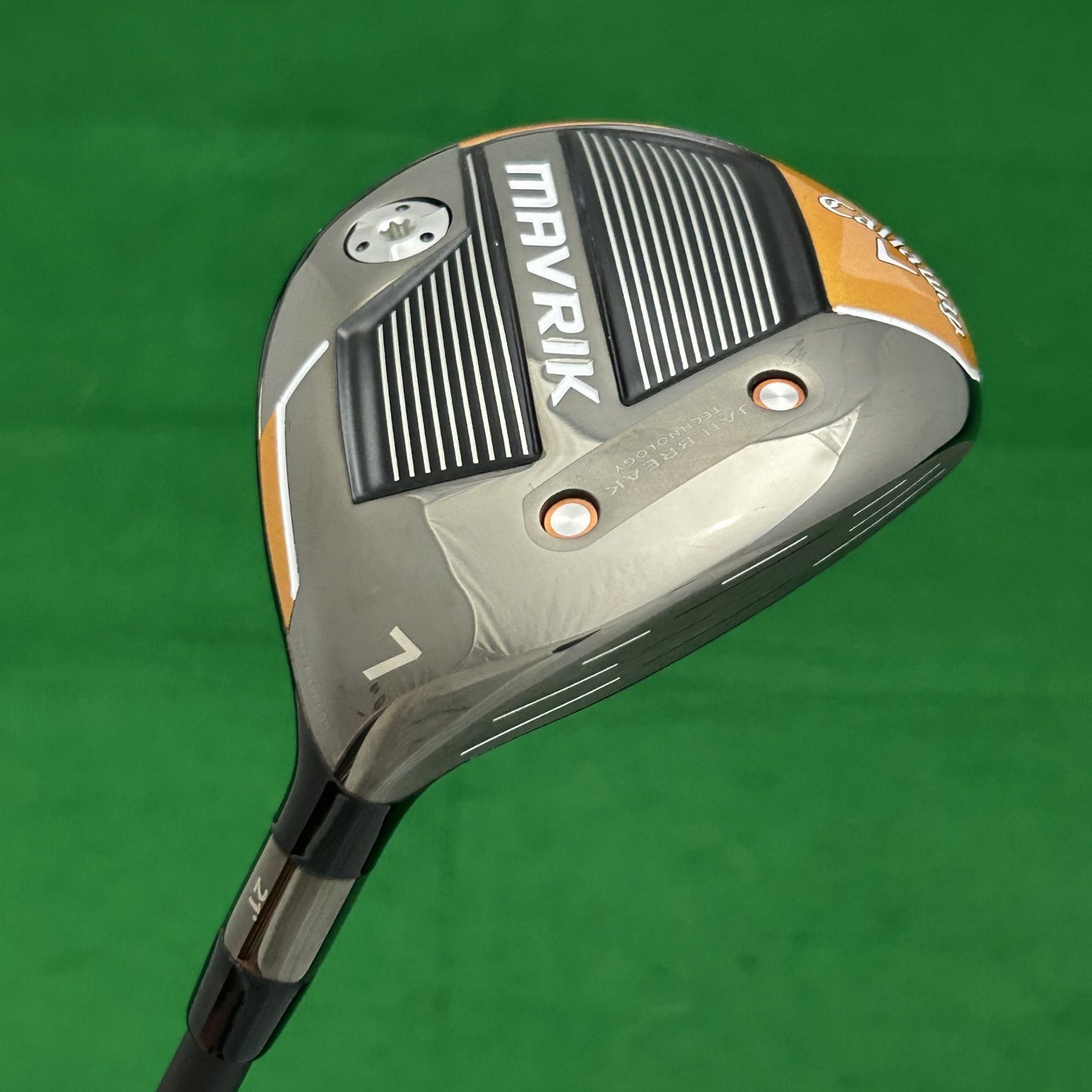 Callaway Mavrik 7 Wood UST Helium Black 5 Senior Flex Shaft +HC