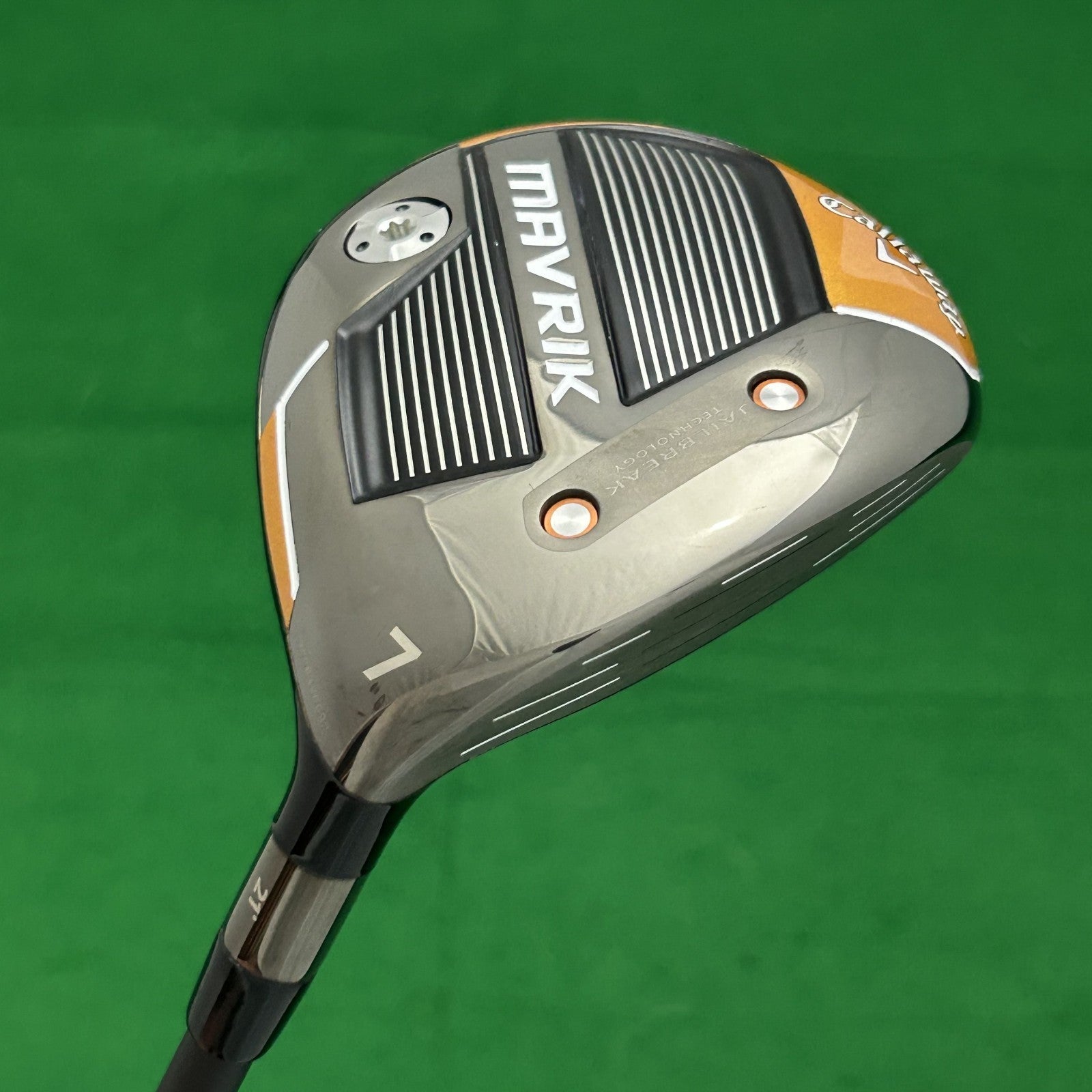 Callaway Mavrik 7 Wood UST Helium Black 5 Senior Flex Shaft +HC