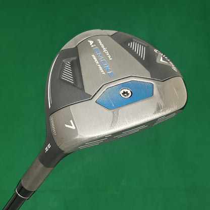 Callaway AI Smoke Max Fast 7 Wood Tensei Blue/Silver R2 Senior Flex Shaft +HC