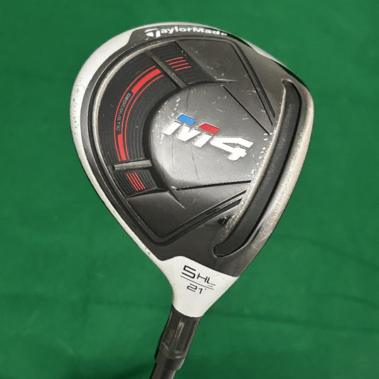 TaylorMade M4 5HL Fairway Wood 21* (7 Wood loft) Fujikura Atmos Red 6 Stiff Flex