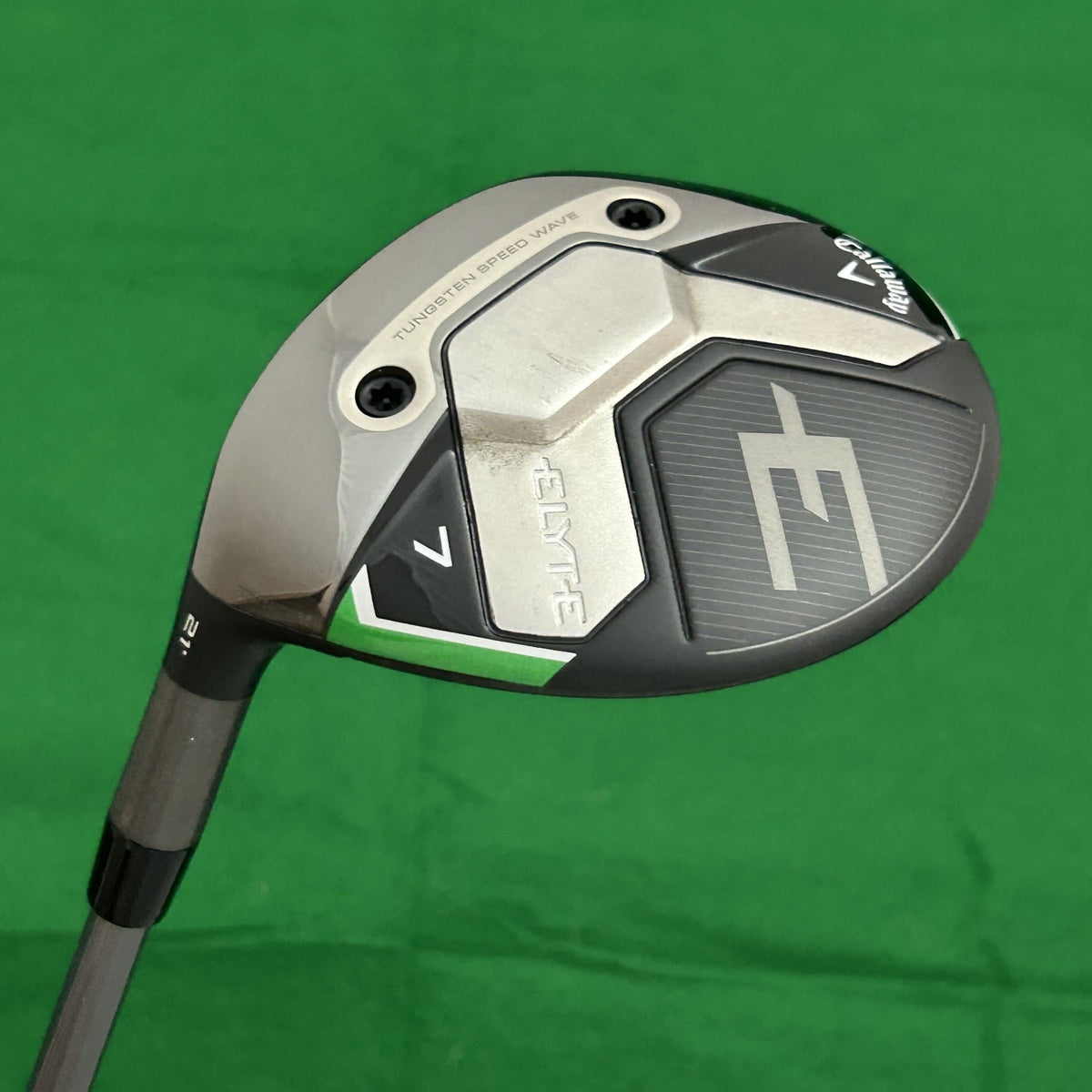 Callaway Elyte Fairway 7 Wood Denali Charcoal 60 Regular Left-Handed +HC (Elite)