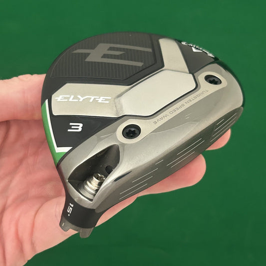 Callaway Elyte 3 Wood (15*) - Club Head & Cover Only