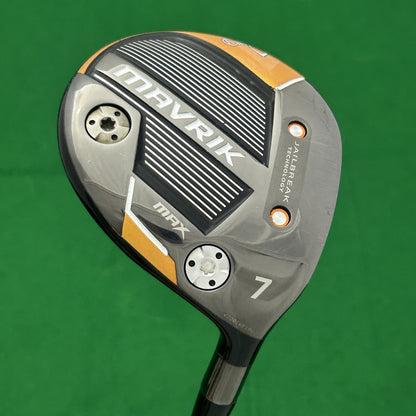 Callaway Mavrik Max 7 Wood Project X EvenFlow Riptide 60 Regular Flex Shaft +HC