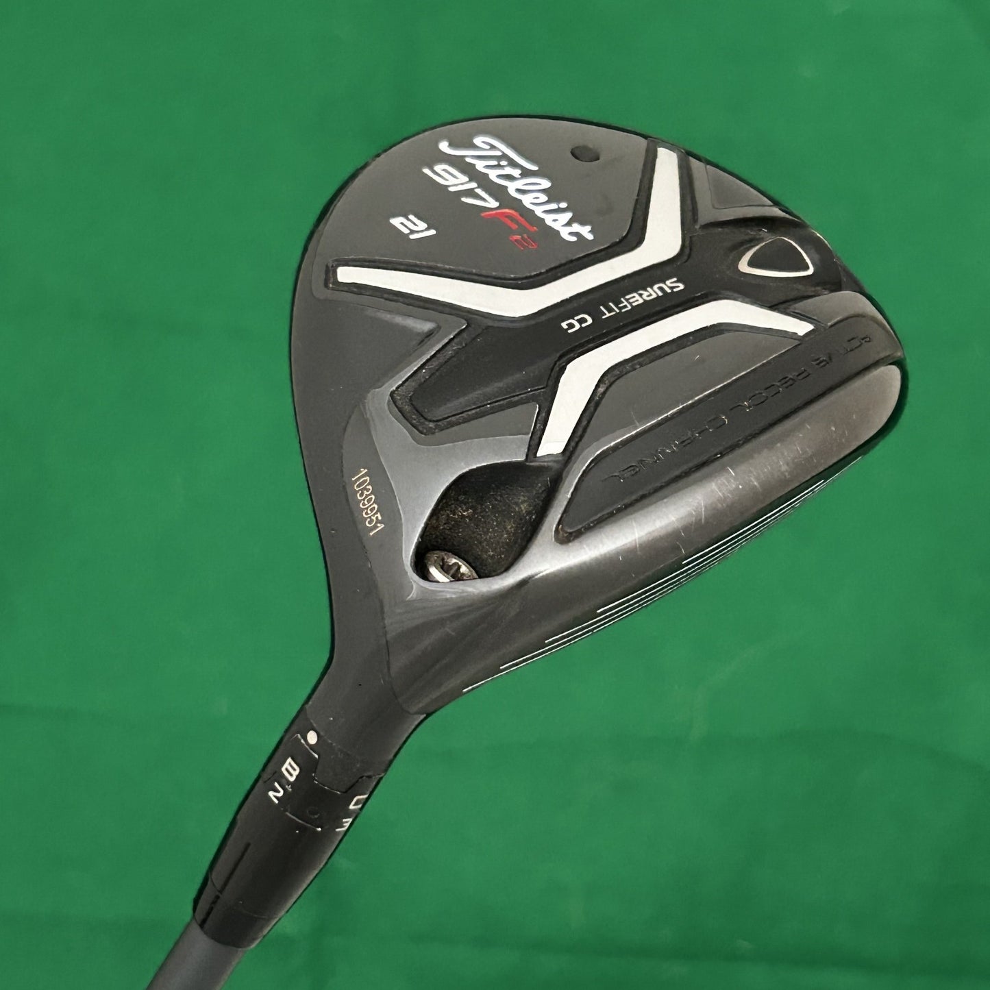 Titleist 917F2 Fairway 7 Wood (21*) Project X HZRDUS Smoke Black 80 Stiff Flex