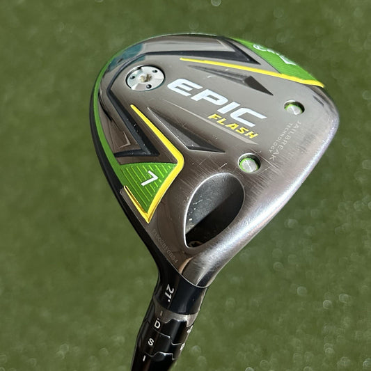Callaway Epic Flash 7 Wood Project X Evenflow Riptide 55 Senior Flex +HC