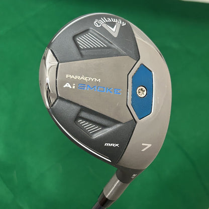 Callaway AI Smoke Max 7 Wood Project X Denali Blue 60 Extra Stiff Flex +HC